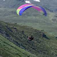 3880 ft. Above Sea Level. Parasailing anyone 