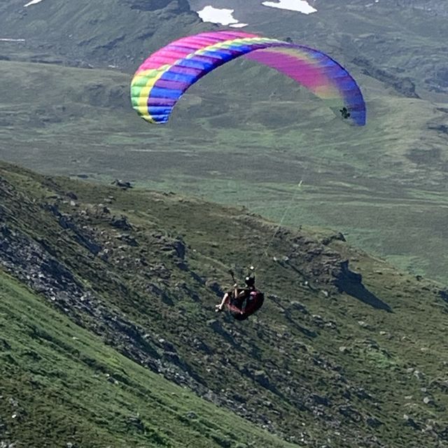3880 ft. Above Sea Level. Parasailing anyone 