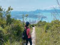 青衣細山步行徑⛰️鳥瞰藍巴勒海峽