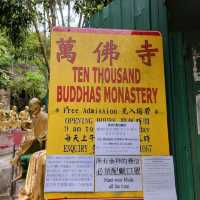 沙田萬佛寺萬佛塔，萬佛朝宗🙏
