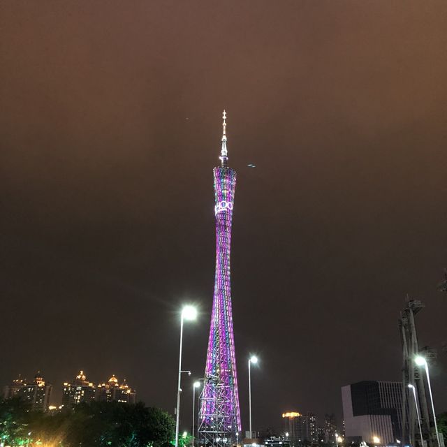 Iconic tower in Guangzhou 