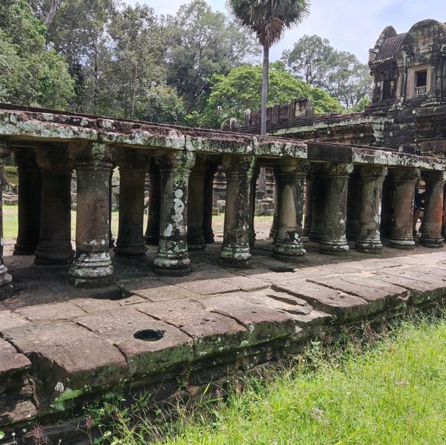 A three tiered mountain temple