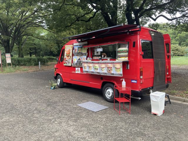代々木公園の休憩スポット