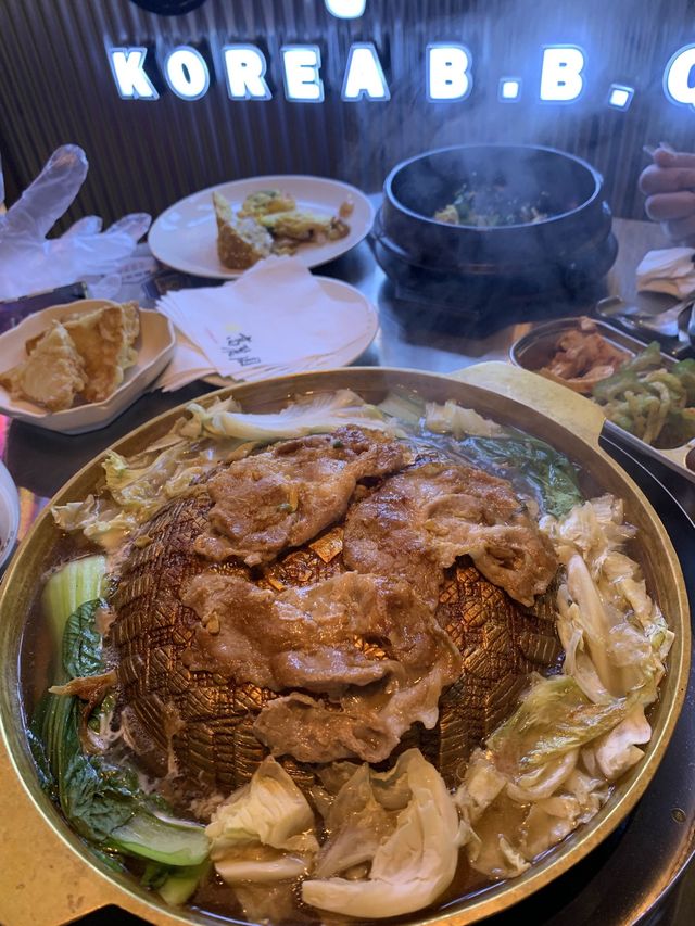 韓式烤肉最佳選擇😋高麗園銅盤烤肉喫到飽