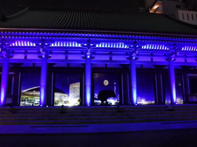 博多旧市街ライトアップウォーク2022「博多千年煌夜」『東長寺』