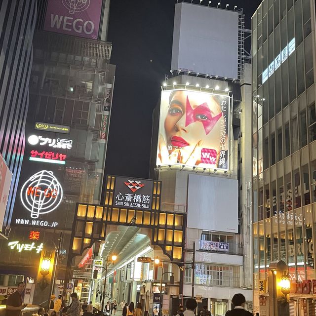 大阪来たらやっぱりここやで‼︎🌟道頓堀✨✨