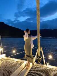 통영에서 요트타고 낭만적인 노을을 🛥️