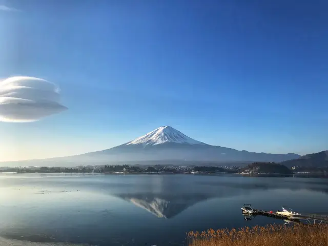 朝7時の富士山