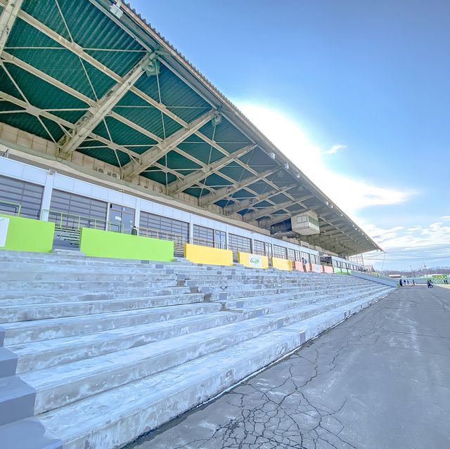 冬の帯広競馬場