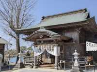 夫婦神の浮島神社⛩