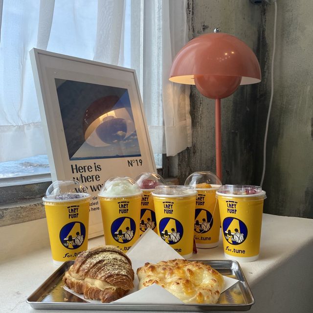 제주도 애월에 있는 예쁜 오션뷰 카페, 레이지 펌프(Lazy-pump) 🥤
