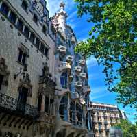 Barcelona , the beautiful city of Spain