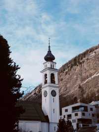 Stunning Pontresina Village in Switzerland