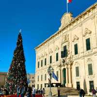 New Year's Eve in Valletta, Malta. 