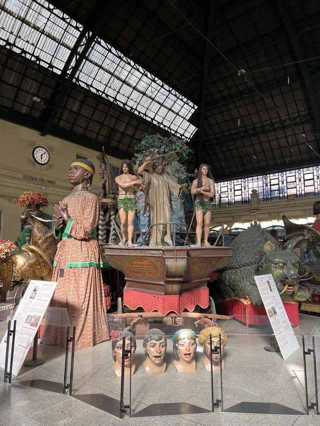 Art Nouveau Train Station in Valencia