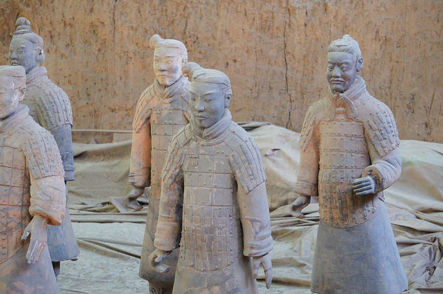 Xi'an and the Terra-cotta Soldiers, China Xi'an and the Terra-cotta Soldiers, China