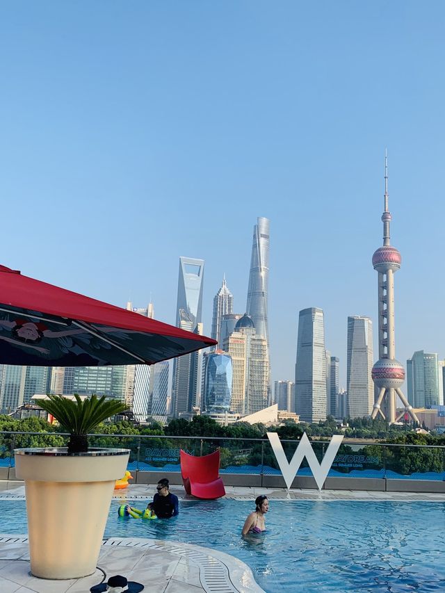Amazing View at W Hotel rooftop bar