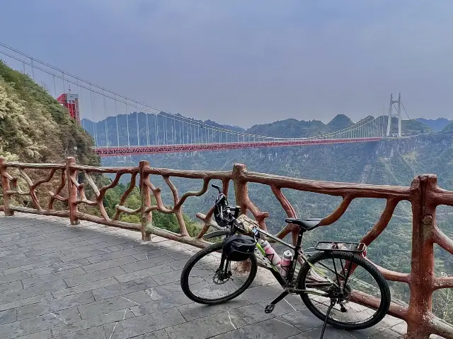 環中國騎遊（第三十三天-矮寨大橋）