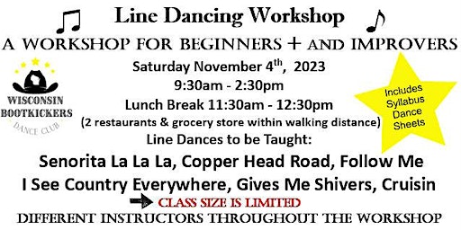 Line Dance Workshop | Sew Many Pieces