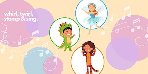 whirl, twirl, stomp and sing: for little movers and groovers! | Fairfield Community Centre