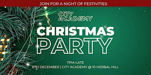 City Academy Christmas Party! | City Academy