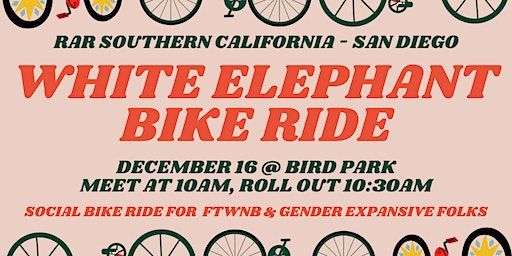 White Elephant Bike Ride | Bird Park at Morley Field
