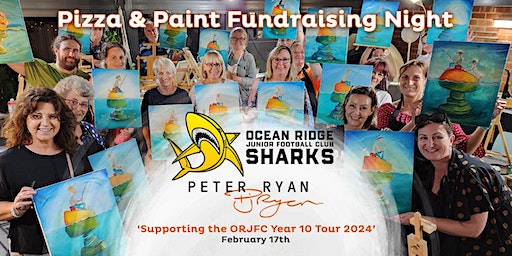 Pizza & Painting with Peter Ryan OCEAN RIDGE FUNDRAISER NIGHT | 1 Gwedue Ct