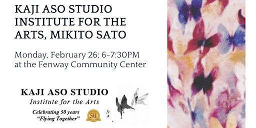 Fenway Speaker Series: Kaji Aso Studio | Fenway Community Center