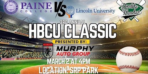 3rd Annual HBCU Baseball Classic | SRP Park