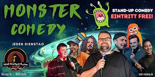 Stand up Comedy ★ MONSTER EARLYSHOW (18:30 Uhr) ★ im Mad Monkey Room | Mad Monkey Room