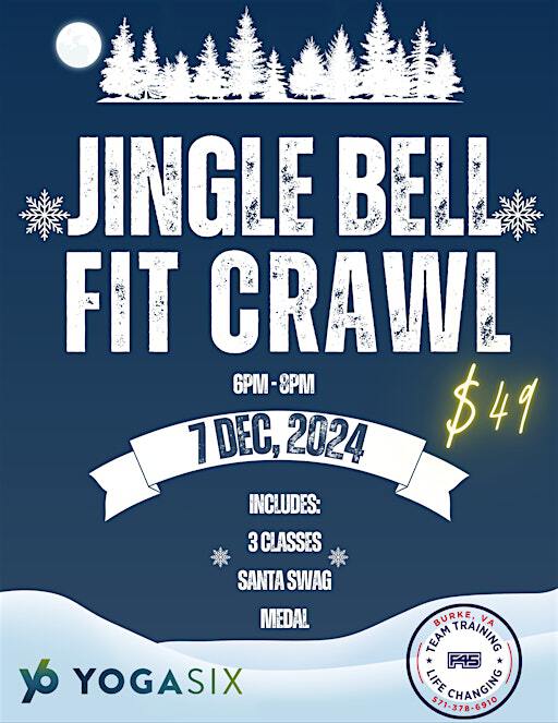 Jingle Bell Fit Crawl | YogaSix Burke
