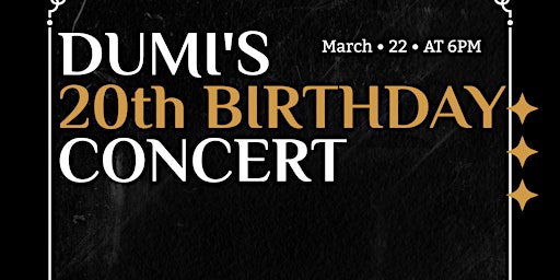 Dumi's 20th Birthday Concert | The Rock Church