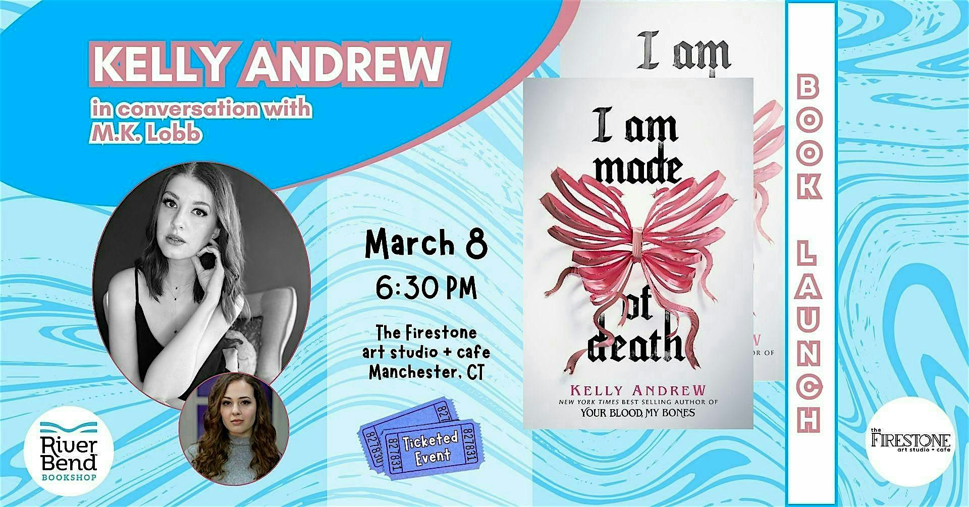 Kelly Andrew: Book Launch & Author Talk | The Firestone | Art studio + Cafe
