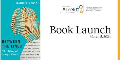 Book Launch: Between the Lines: The Diary of Margit Kassai | Hart House