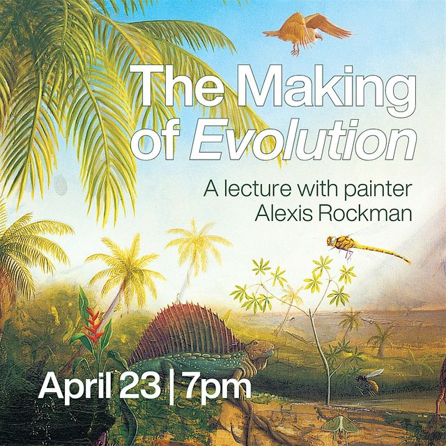 The Making of Evolution: A Lecture with Painter Alexis Rockman | Museum of Glass