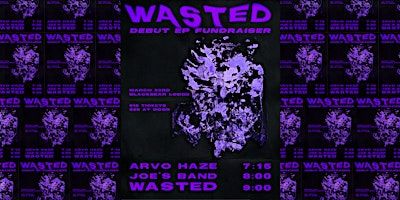 Wasted EP Fundraiser w/ Arvo Haze & Joe’s Band | Black Bear Lodge