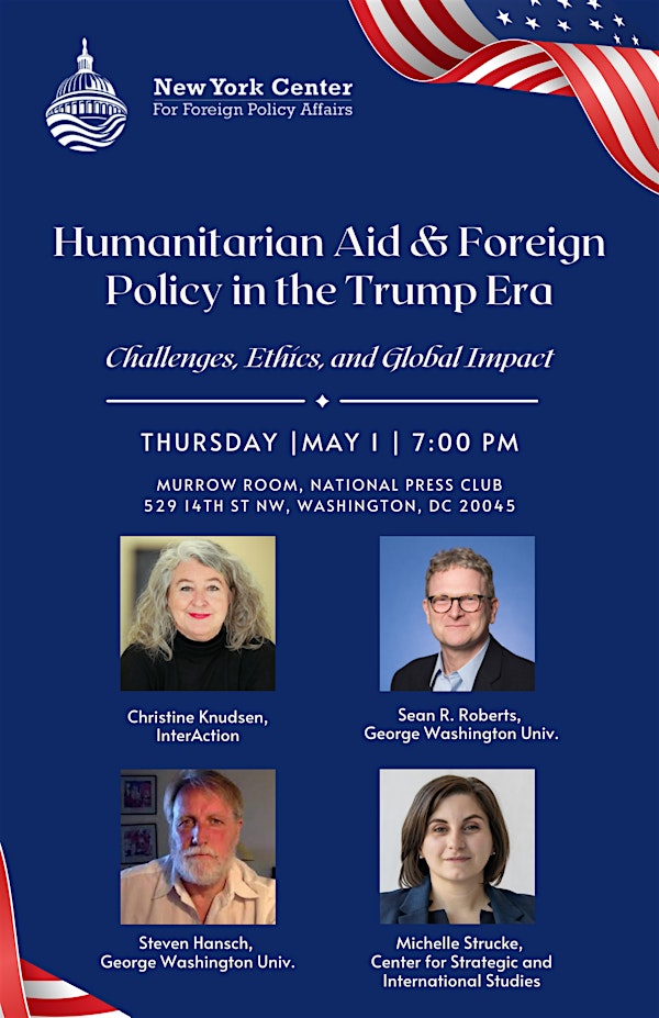 Humanitarian Aid & Foreign Policy in the Trump Era | National Press Club