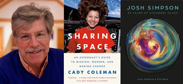 Josh Simpson & Cady Coleman Book Signing at the Sandwich Glass Museum | Sandwich Glass Museum