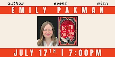 Author Event: Emily Paxman | Poppy Books & Gifts