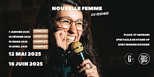 Marine Richard - spectacle de stand up chez M. Georges - Toulouse | 20 Pl. Saint-Georges