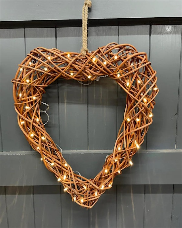 Weave a Willow Heart with Lights | The Lexden Crown