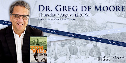 Author Talk: Dr Greg de Moore | Sydney Mechanics’ School of Arts