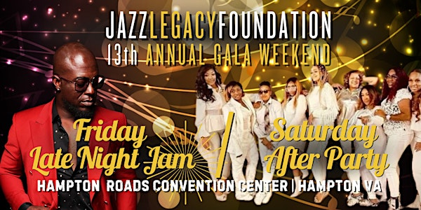 FRIDAY LATE NIGHT JAM -Nathan Mitchell | SATURDAY AFTER PARTY-Bela Dona | Hampton Roads Convention Center