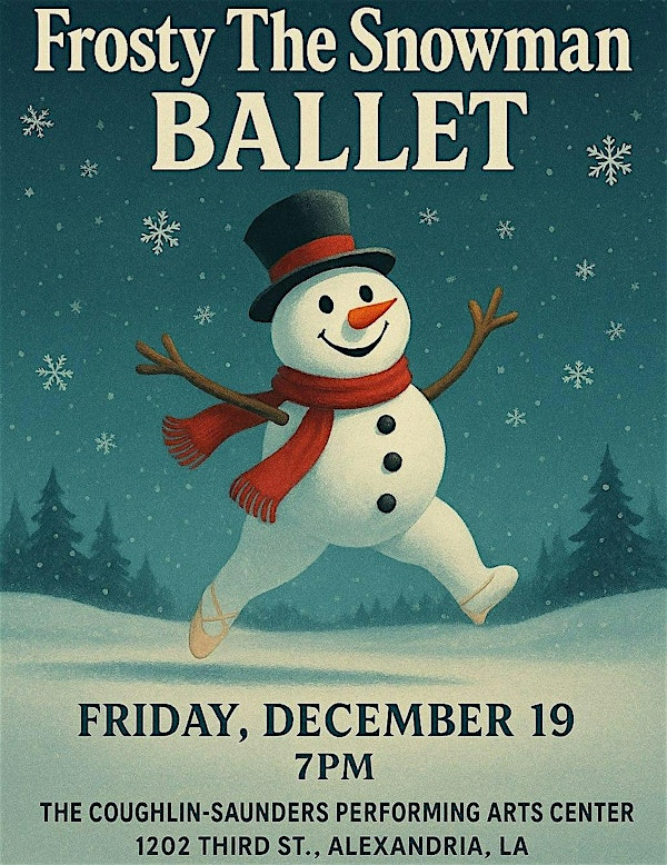 Frosty The Snowman Ballet presented by: Get To the Pointe Ballet Academy | Coughlin Saunders Performing Arts Center