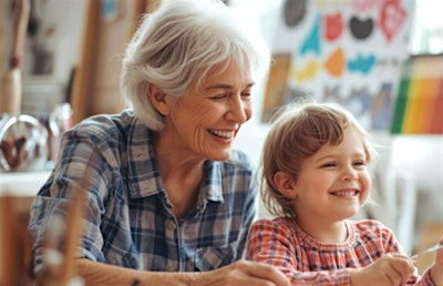 Art Class: Grandparents Day | 1970 Blue Oaks Blvd
