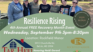 Revival for Recovery Resilience Rising | Rockfield Manor