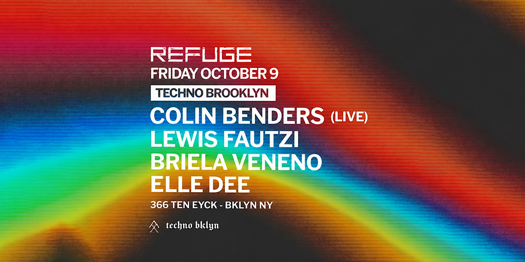 Refuge Friday: Colin Benders, Lewis Fautzi, Briela Veneno, Elle Dee | Refuge
