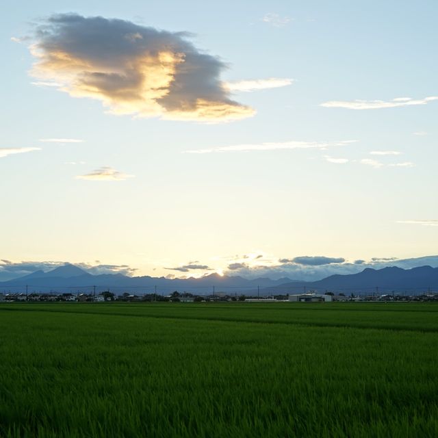 【絶景】群馬、伊勢崎の夕暮れ