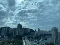 高空遠眺深灣遊艇會