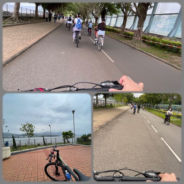 放監啦！瘋狂踩單車🚴‍♀️🤣